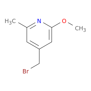 4-Bromomethyl-2-methoxy-6-methylpyridine