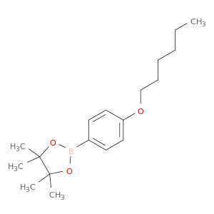 4-己氧基苯硼酸频呢醇酯