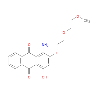 1-氨基-4-羟基-2-[2-(2-甲氧基乙氧基)乙氧基]-9,10-炭酮