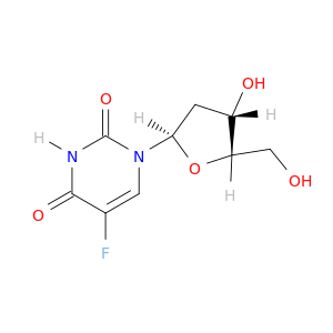 1-(2-脱氧-alpha-L-苏-呋喃戊糖基)-5-氟-2,4(1H,3H)-嘧啶二酮