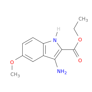 3-氨基-5-甲氧基-1H-吲哚-2-羧酸乙酯