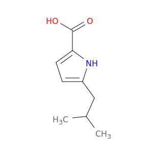 5-(2-甲基丙基)-1H-吡咯-2-羧酸