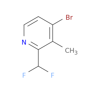 4-溴-2-(二氟甲基)-3-甲基吡啶