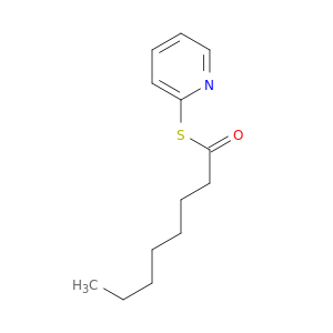 Octanethioic acid, S-2-pyridinyl ester