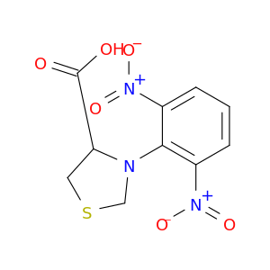 4-Thiazolidinecarboxylic acid, 3-(2,6-dinitrophenyl)-