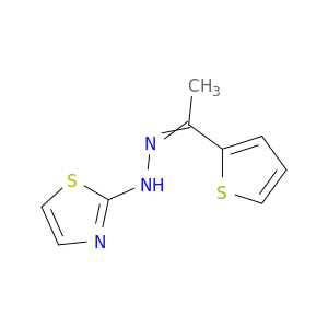 Ethanone,1-(2-thienyl)-, 2-(2-thiazolyl)hydrazone