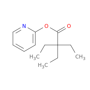 Butanoic acid, 2,2-diethyl-, 2-pyridinyl ester