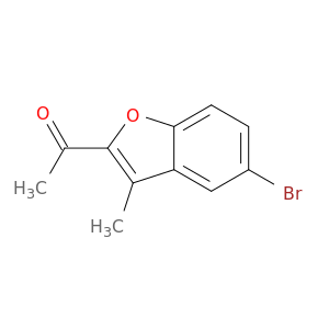 1-(5-溴-3-甲基-2-苯并呋喃基)乙酮