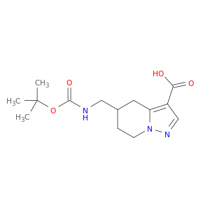 5-(Boc-氨基)甲基-4,5,6,7-四氢吡唑并[1,5-a]吡啶-3-甲酸