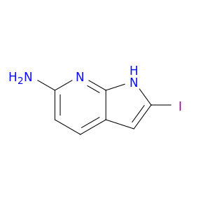 2-碘-1H-吡咯并[2,3-b]吡啶-6-胺