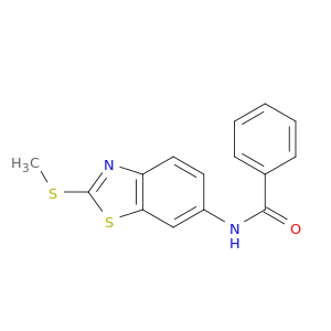 Benzamide, N-[2-(methylthio)-6-benzothiazolyl]-