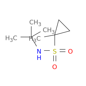 n-叔丁基-1-甲基環丙烷-1-磺酰胺