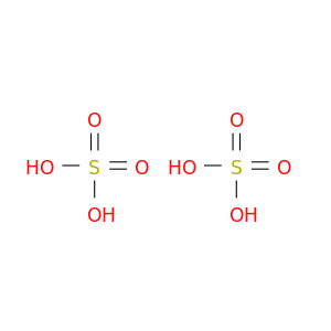 Sulfate, hydrogen, compd. with sulfuric acid (1:1)