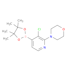 2-(4-吗啉基)-3-氯吡啶-4-硼酸哪醇酯