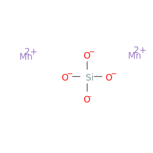 硅酸(H4SIO4),锰(2+)盐(1：2)