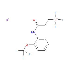 三氟(3-羰基-3-((2-(三氟甲氧基)苯基)氨基)丙基)硼酸钾