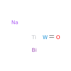 Bismuth sodium titanium tungsten oxide