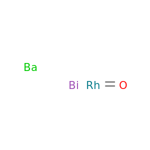 Barium bismuth rhodium oxide