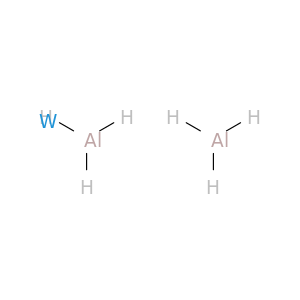 Aluminum, compd. with tungsten (2:1)