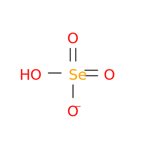 Selenate, hydrogen