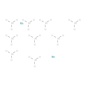 Aluminum, compd. with rhodium (9:2)