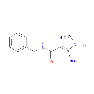 1H-Imidazole-4-carboxamide, 5-amino-N-(phenylmethyl)-