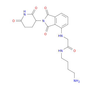 N-(4-氨基丁基)-2-(2-(2,6-二氧代哌啶-3-基)-1,3-二氧代异吲哚-4-基氨基)乙酰胺