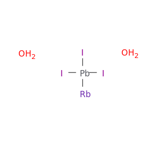 Rubidium, (triiodoplumbyl)-, dihydrate