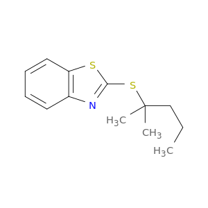 Benzothiazole, 2-[(1,1-dimethylbutyl)thio]-