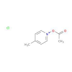 Pyridinium, 1-(acetyloxy)-4-methyl-, chloride