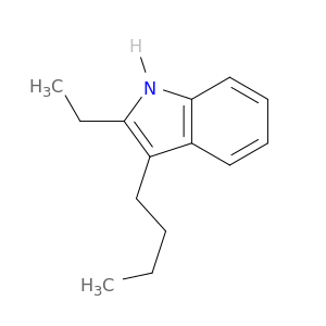 1H-Indole, 3-butyl-2-ethyl-