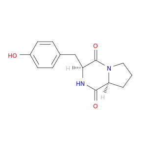 (3S,8aS)-六氢-3-[(4-羟基苯基)甲基]吡咯并[1,2-a]吡嗪-1,4-二酮