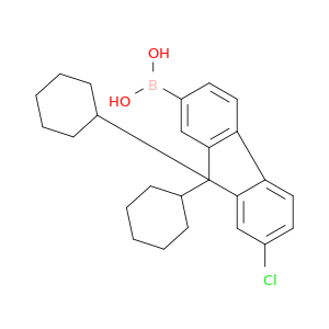 Boronic acid, (7-chloro-9,9-dicyclohexyl-9H-fluoren-2-yl)-