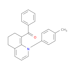 Methanone, phenyl[1,5,6,7-tetrahydro-1-(4-methylphenyl)-8-quinolinyl]-