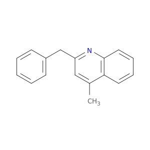 Quinoline, 4-methyl-2-(phenylmethyl)-