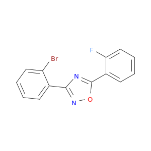 3-(2-溴苯基);-5-(2-氟苯基);-1,2,4-噁二唑