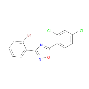 3-(2-溴苯基);-5-(2,4-二氯苯基);-1,2,4-噁二唑