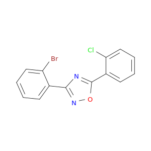 3-(2-溴苯基);-5-(2-氯苯基);-1,2,4-噁二唑