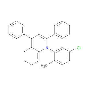 Quinoline, 1-(5-chloro-2-methylphenyl)-1,5,6,7-tetrahydro-2,4-diphenyl-