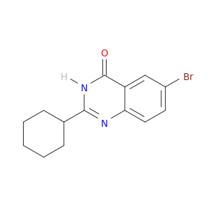 6-Bromo-2-cyclohexylquinazolin-4(3H)-one