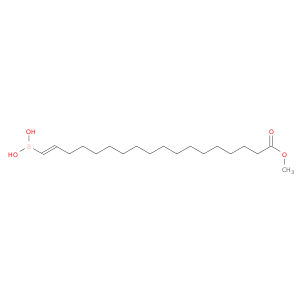 17-Octadecenoic acid, 18-borono-, methyl ester, (E)-