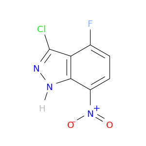 3-Chloro-4-fluoro-7-nitro (1H)Indazole