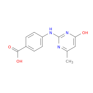 4-(4-HYDROXY-6-METHYL-PYRIMIDIN-2-YLAMINO)-BENZOIC ACID