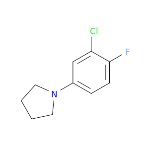 1-(3-Chloro-4-fluorophenyl)pyrrolidine