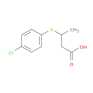 3-(4-氯苯基硫代)丁酸