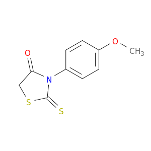 3-(4-甲氧苯基)-2-硫代-4-四氢噻唑酮