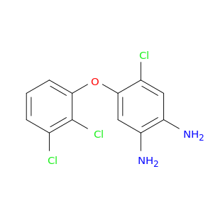 4-Chloro-5-(2,3-dichlorophenoxy)-1,2-benzenediamine