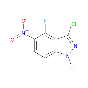 3-氯-4-氟-5-硝基-1H-吲唑