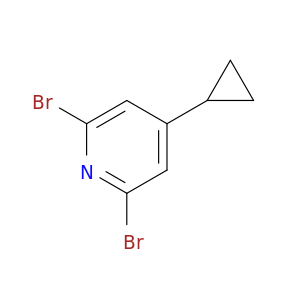 2,6-二溴-4-环丙基吡啶