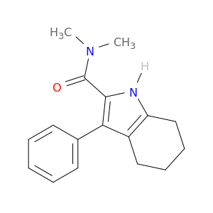 1H-Indole-2-carboxamide, 4,5,6,7-tetrahydro-N,N-dimethyl-3-phenyl-